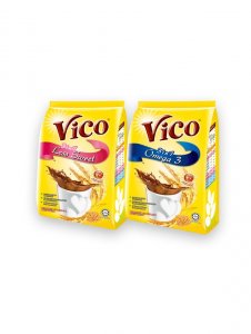 Vico 3 in 1 - 15’s x 32g (Omega 3) & 15’s x 32g (Less Sweet)