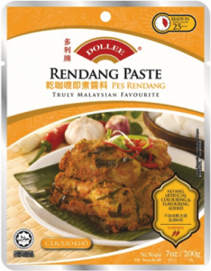 Rendang Paste (Suitable with Chicken or Beef) - 200g x 12 packet x 4 outers