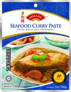 Seafood Curry Paste - 200g x 12 packet x 4 outers