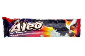 Aleo Chocolate Sandwich Cookie - 118g x 24pkt