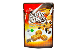 Wafer Cubes Chocolate - 100g x 24 pkt