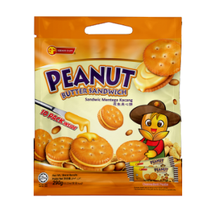 Sandwich Biscuit - Peanut Butter Sandwich - 290g x 12 packs