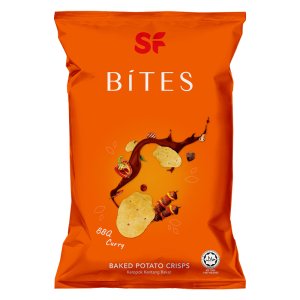 Shoon Fatt Bites Potato Crisps BBQ Curry