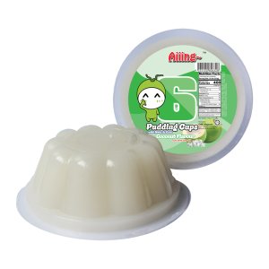 Aiiing Pudding Bowl (with Nata) - 410g x 12 bowl - Coconut 01