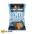 Uncle Saba's Plant Based Lentil Crisps - Sea Salt & Vinegar - 115g x 12 pkts