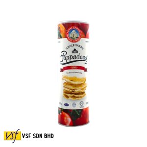 Uncle Saba's Poppadoms - Tomato 70g x 24 units